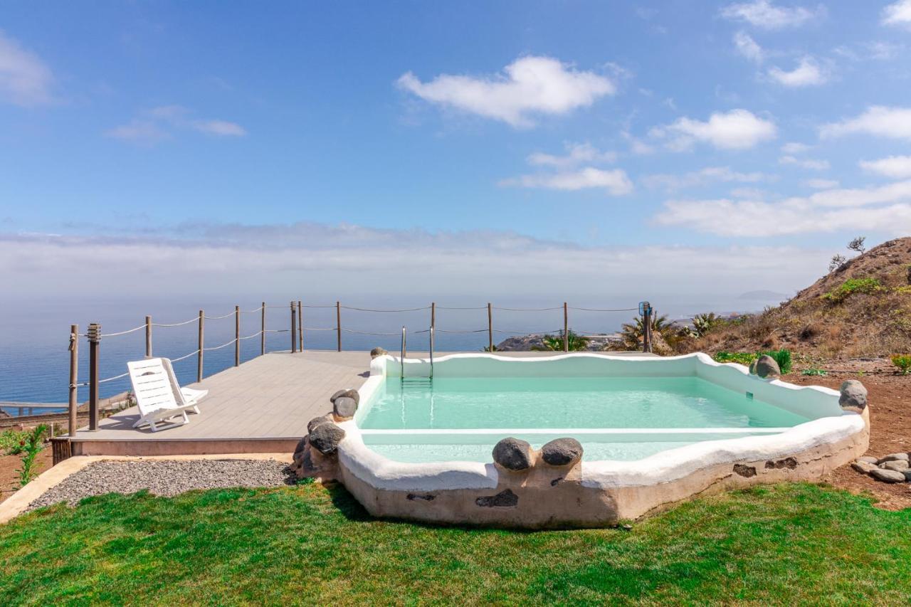 Flatguest Charming House + Pool + Terrace + Views Villa Santa Maria de Guia de Gran Canaria Dış mekan fotoğraf