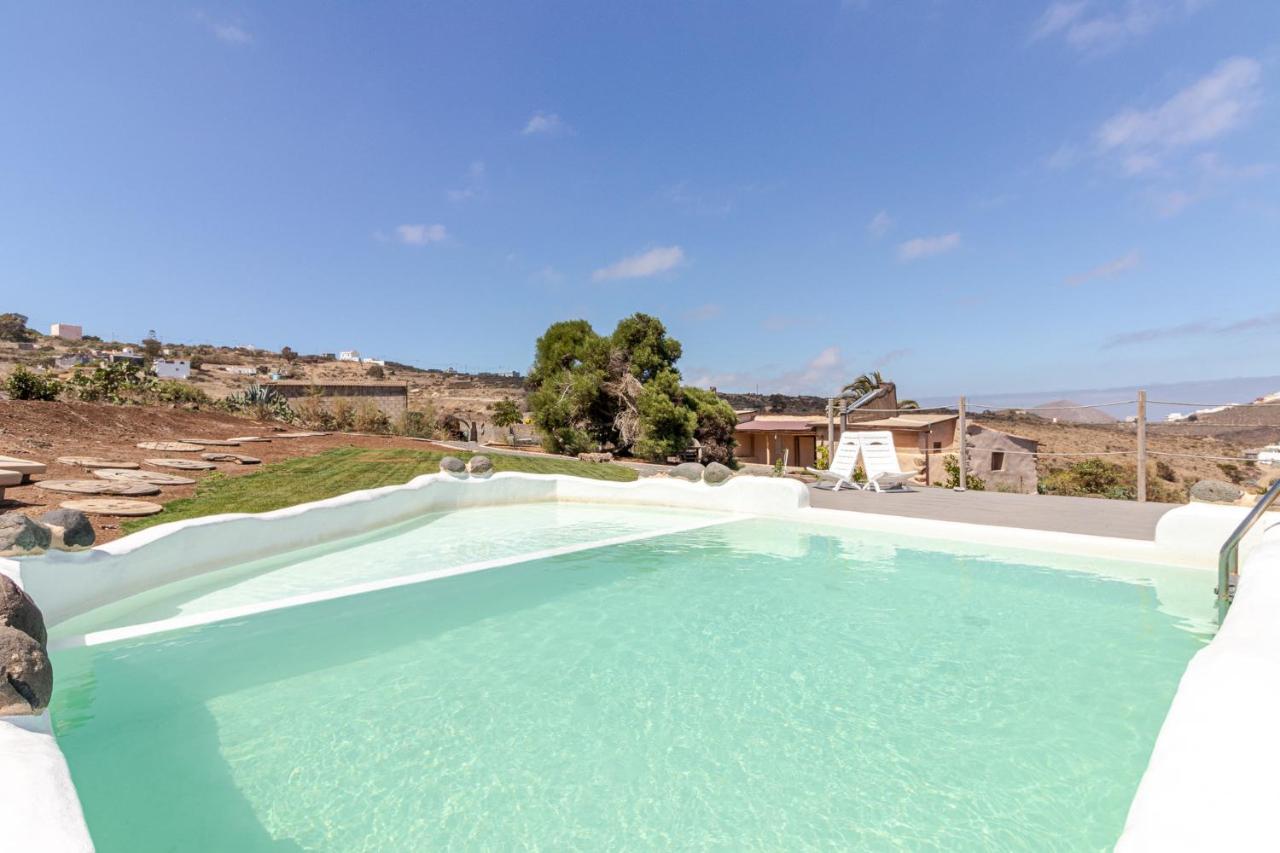 Flatguest Charming House + Pool + Terrace + Views Villa Santa Maria de Guia de Gran Canaria Dış mekan fotoğraf