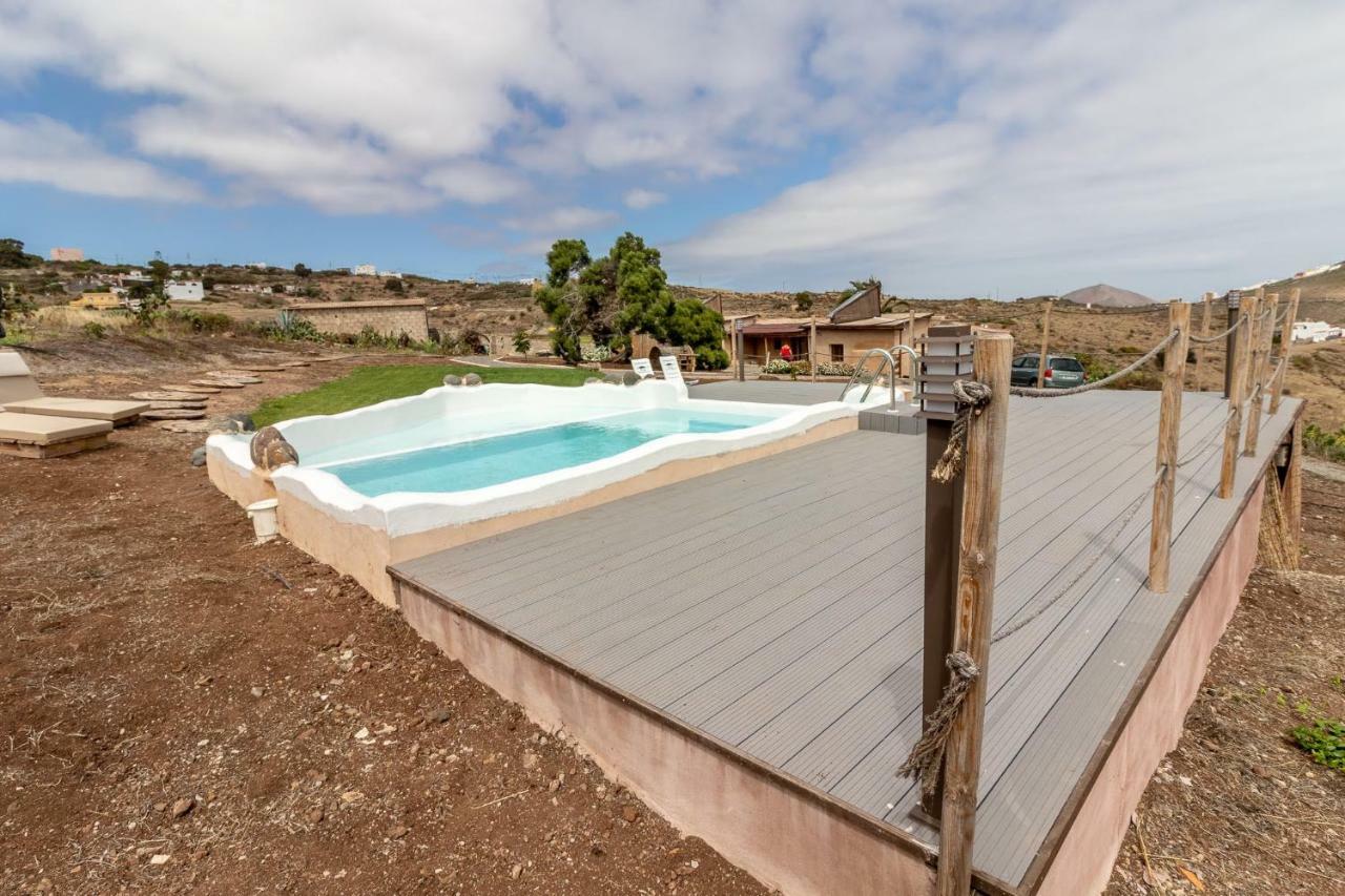 Flatguest Charming House + Pool + Terrace + Views Villa Santa Maria de Guia de Gran Canaria Dış mekan fotoğraf